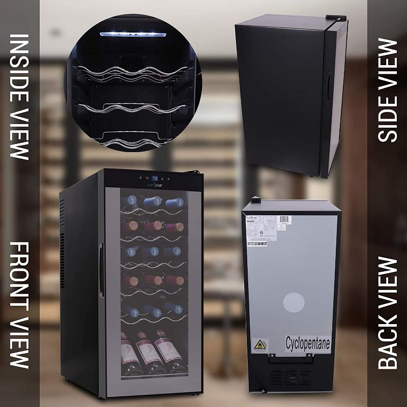 Austin Wine Cart Brown/Black - Linon