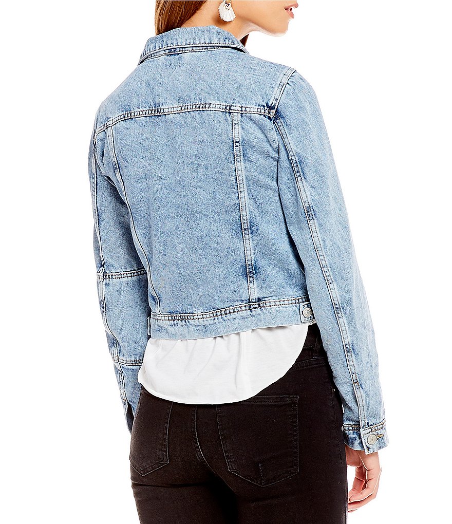 Free People Rumors Denim Jacket