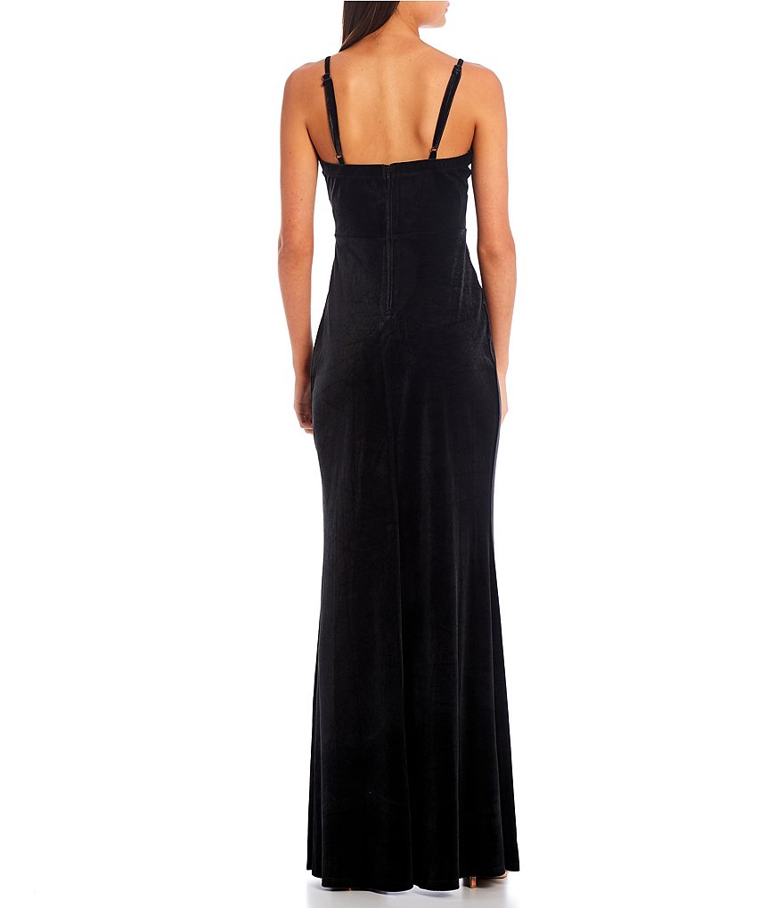Allison & Kelly Pleated Maxi Dress