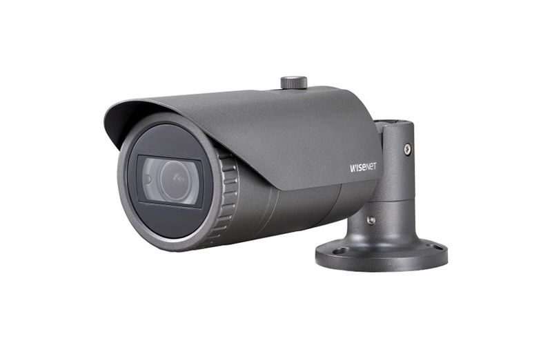 Hanwha Techwin WiseNet HD+ SCO-6085R 2 Megapixel Surveillance Camera - 98.43 ft Night Vision - 1920 x 1080 - 3.1x Optical - CMOS - Pole Mount