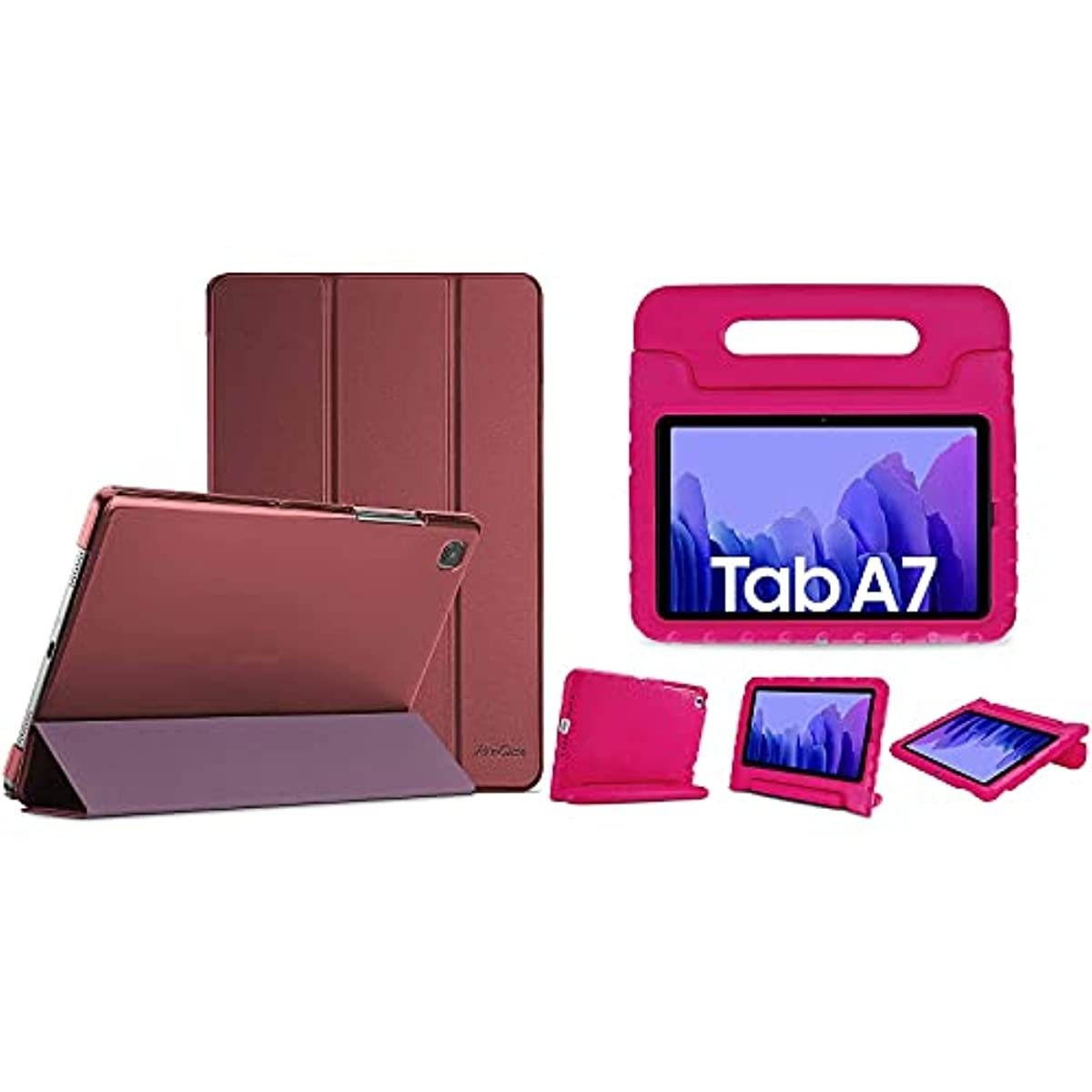 ProCase Galaxy Tab A7 Case 10.4 Inch 2020 Bundle with ProCase Samsung Galaxy Tab A7 10.4 2020 Kids Case