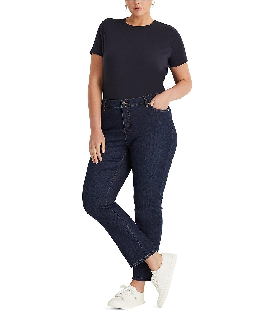 Bryn Walker Plus Size Pira Ponti Sleeveless Jewel Neck Oversized Tank