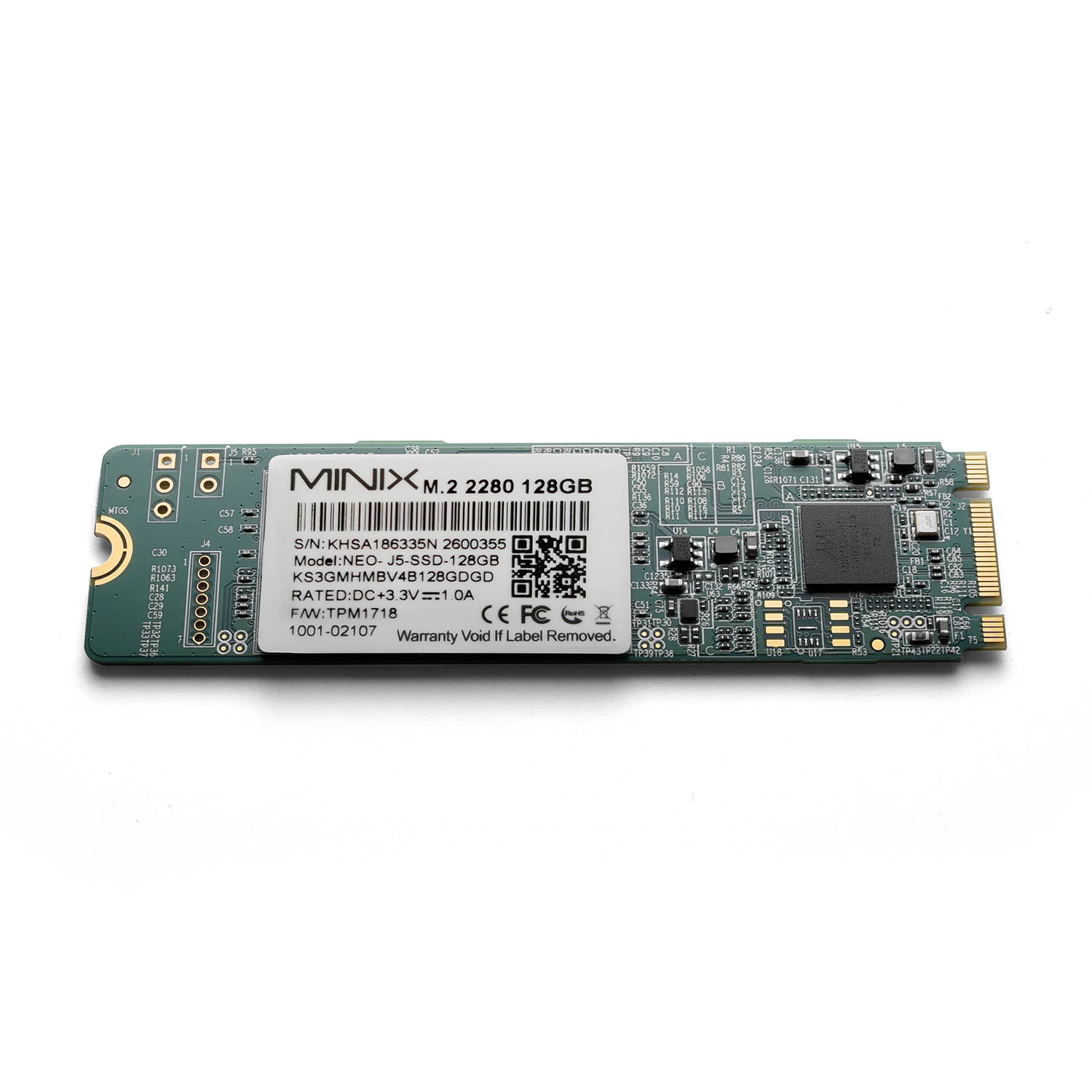 128GB M.2 SSD for MINIX NEO J50C-4 Pre-installed with Windows 10 Pro