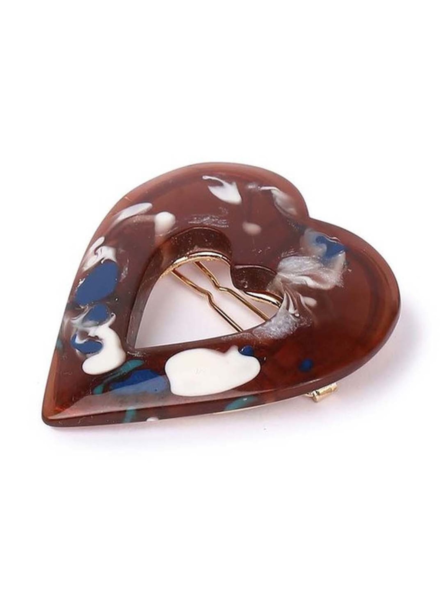 Forever 21 Heart Cut-out Bobbypin