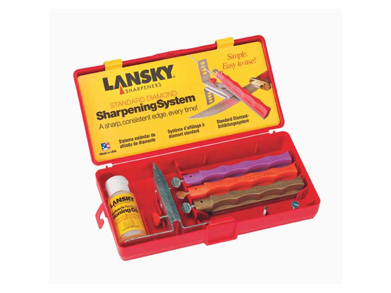 Lansky 3-Stone Diamond Knife Sharpening System