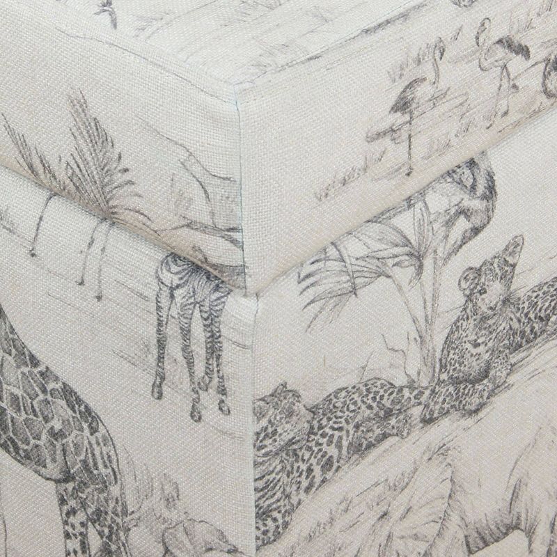 Kids' Jungle Storage Bench - HomePop