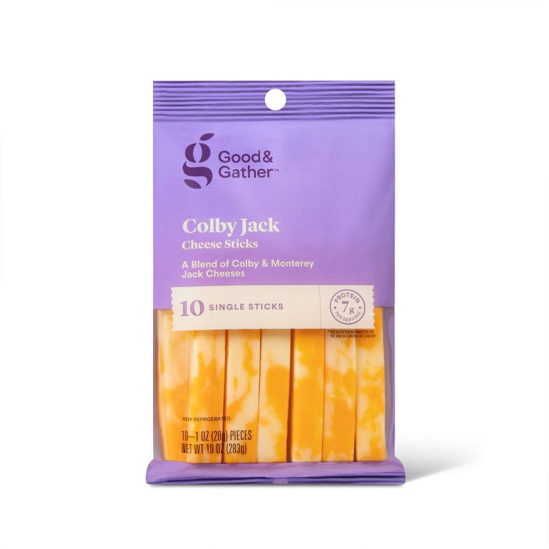 Colby Jack Cheese Stick - 10oz/10pk - Good & Gather™