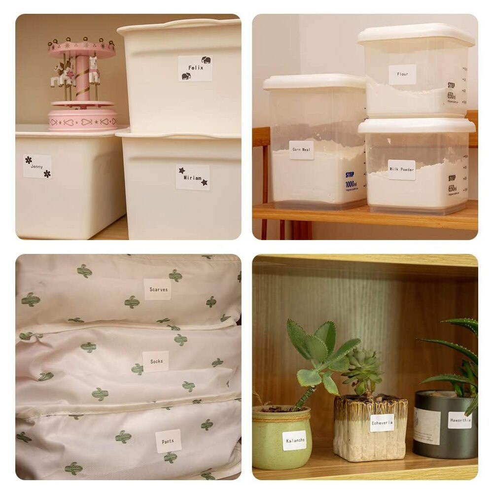 Portable Thermal Sticker Printer for Android for iPhone Wireless Bluetooth Label Maker Machine Barcode Printing