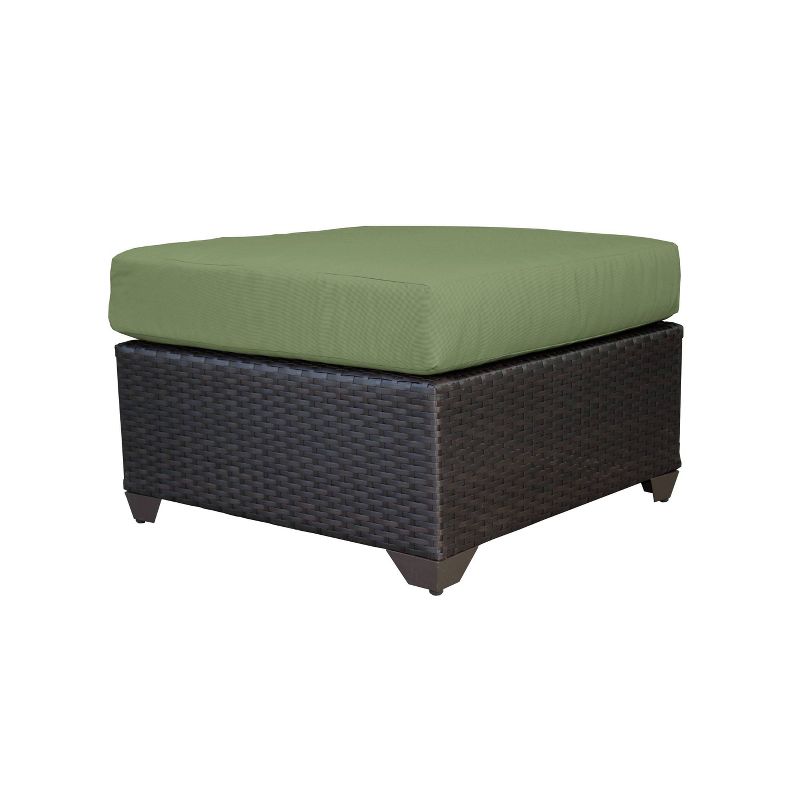 3pc Outdoor Wicker Conversation Set with Sofa Chairs & Table - Crestlive Products