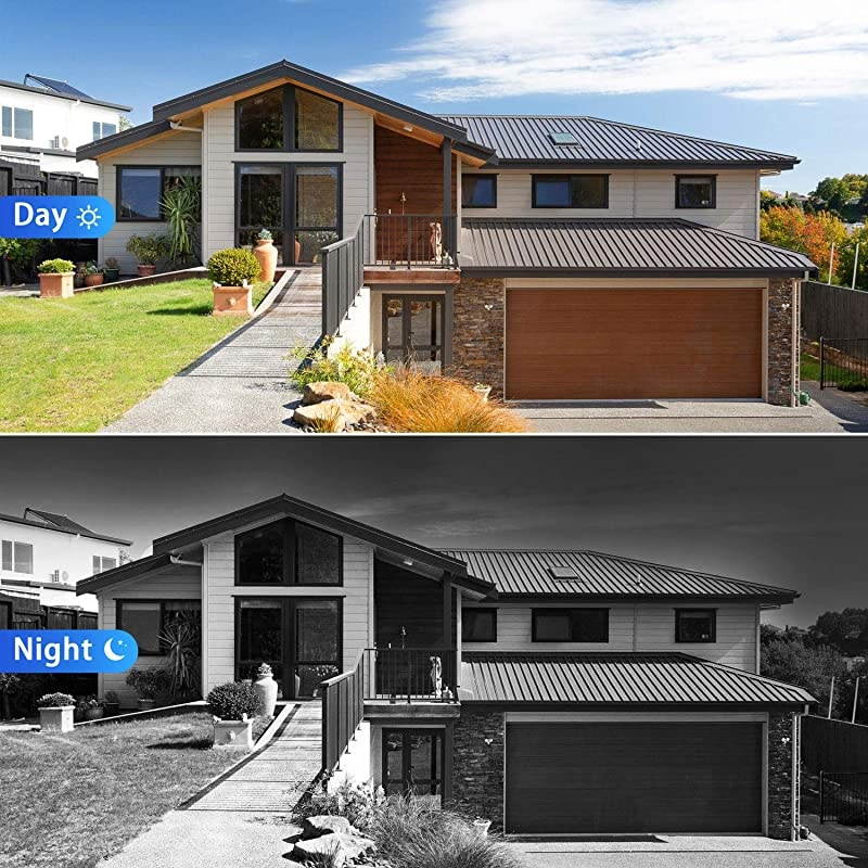 Wireless Security Camera System 8CH 1080P NVR 4Pcs 1080P Outdoor/Indoor WiFi Surveillance Cameras with Motion Detection,Email Alert,Night Vision,Remote Monitor,Waterproof,No Hard Drive