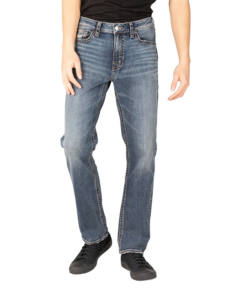 Silver Jeans Co. Big & Tall Grayson Easy-Fit Straight-Leg Jeans