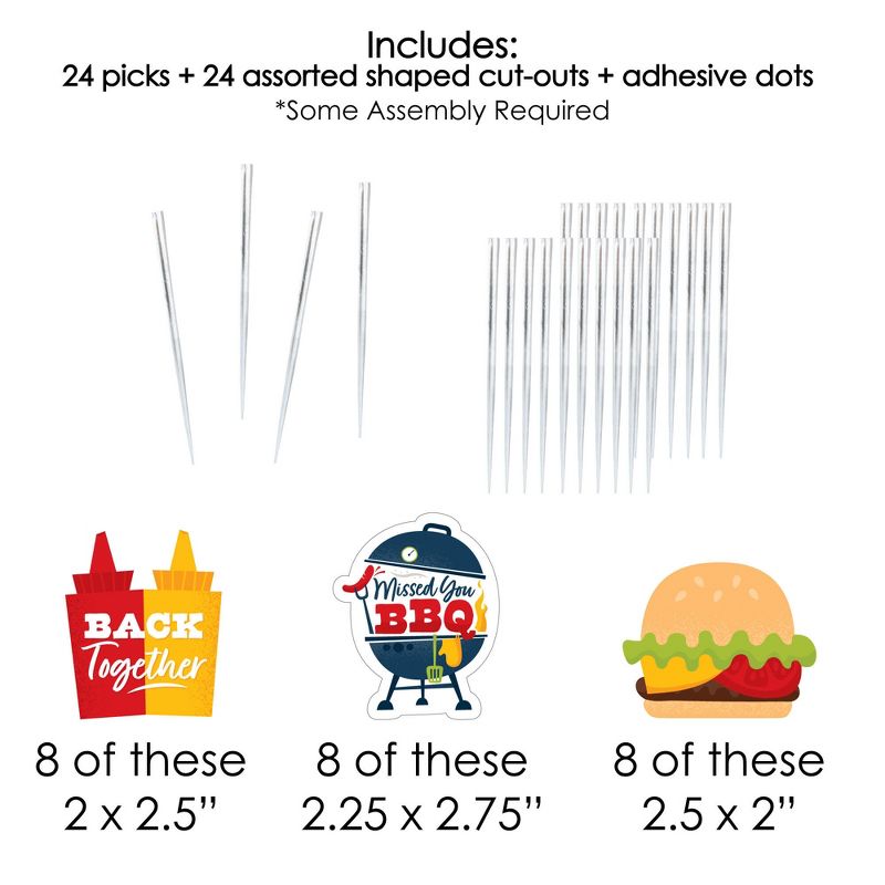 Big Dot of Happiness Best Mom Ever - Dessert Cupcake Toppers - Mother's Day Clear Treat Picks - Set of 24