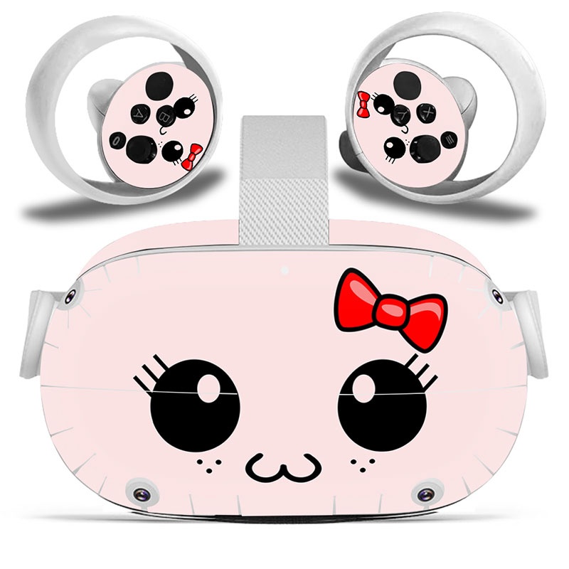 2 Pairs Oculus Quest 2 Elite Washable Silicone Handle Protective Cover