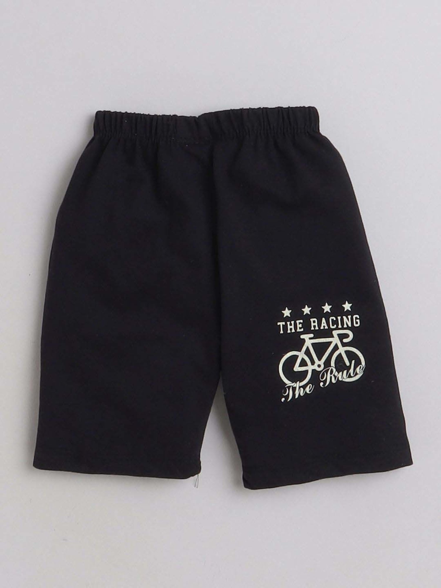 GJ baby Green & White Cotton Camouflage Full Sleeves T-Shirt Set