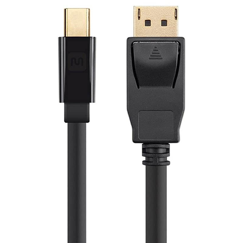 115888 Mini DisplayPort 12 to DisplayPort Cable 15 Feet 4K Capable Supports 3D Video Select Series Black