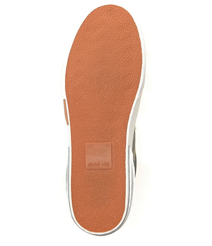 Dolce Vita Zina Camo Canvas Lace-Up Sneakers