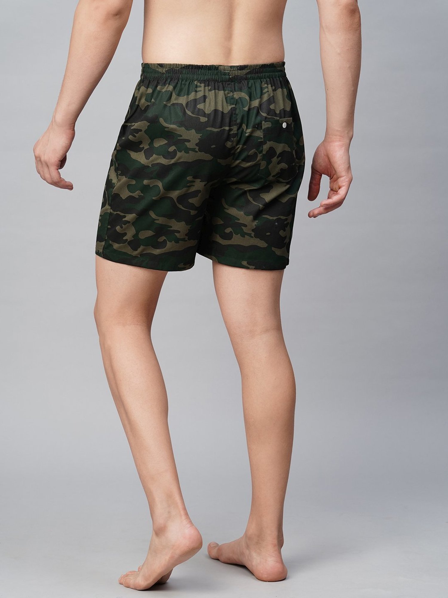 Urban Scottish Multicolored Regular Fit Printed Boxers - Pack Of 3