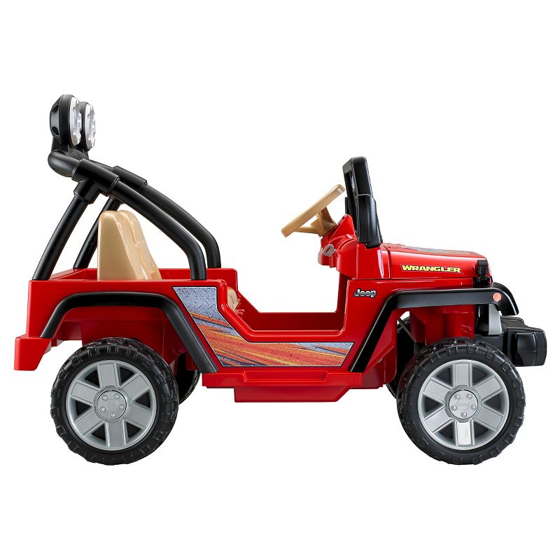 Power Wheels 12V Jeep Wrangler Powered Ride-On - Red
