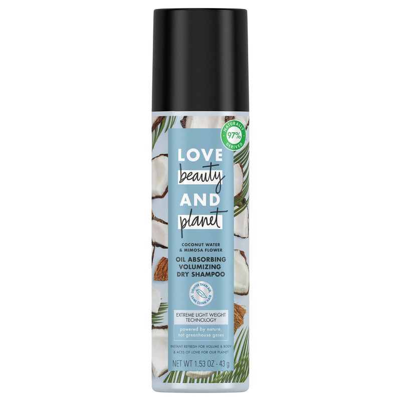 Love Beauty and Planet Coconut Water Dry Shampoo - 1.53oz