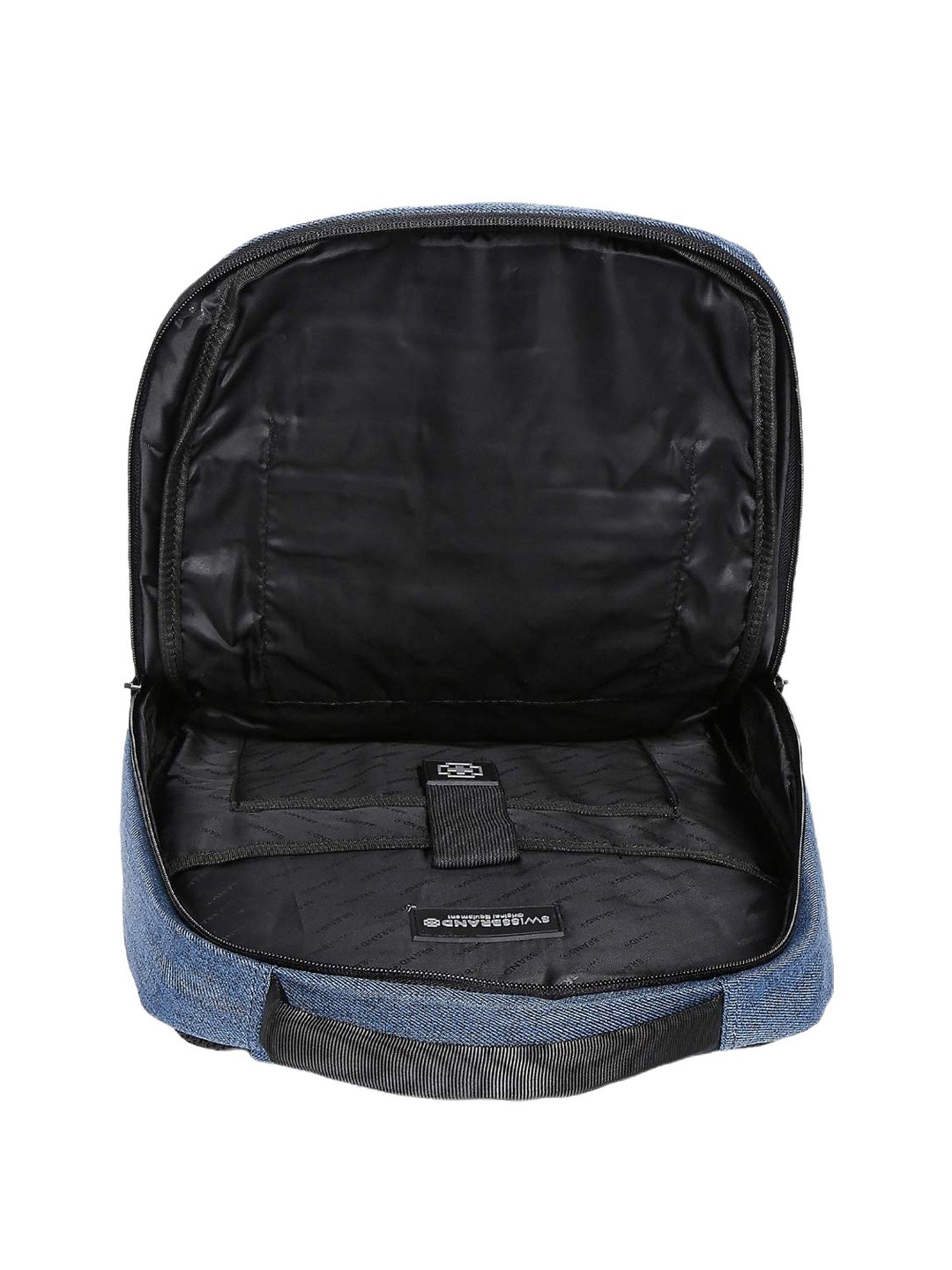 Swiss Brand Calgary Blue Medium Laptop Backpack