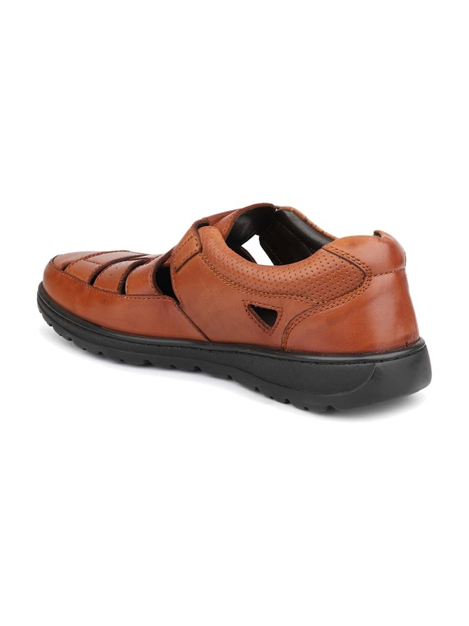 Atesber Men's Tan Fisherman Sandals