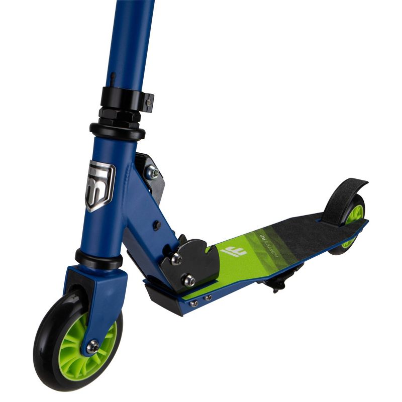 Mongoose Vortex F2 Folding Scooter - Blue/Green
