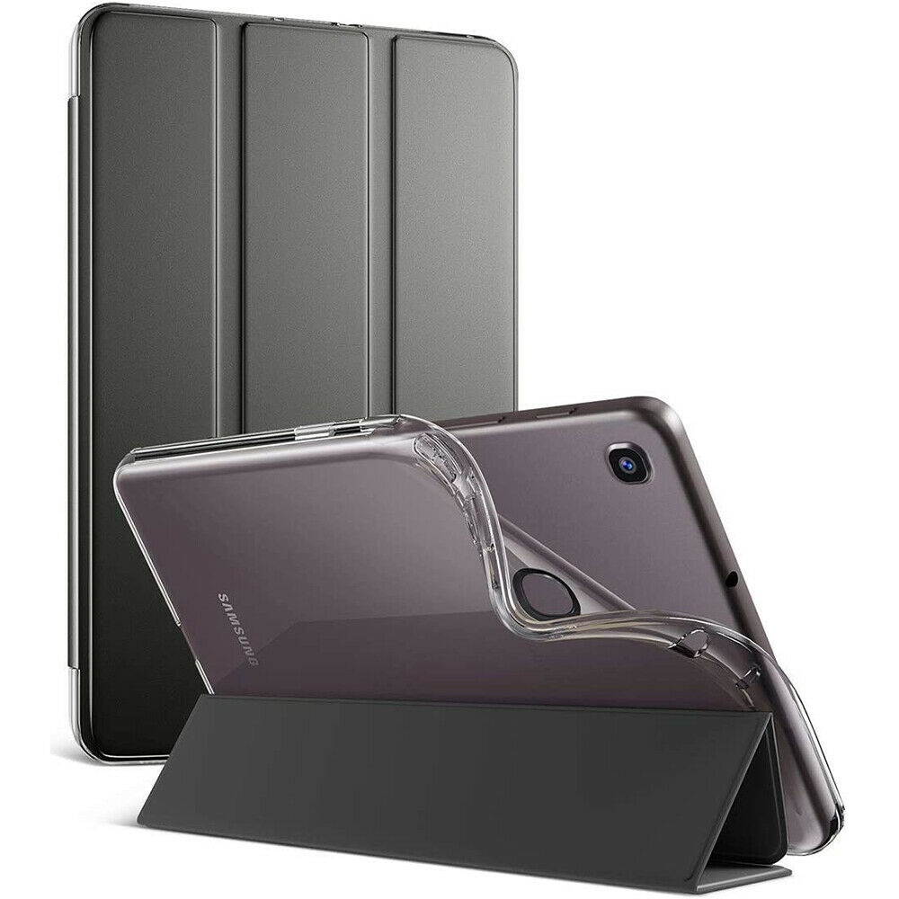 Samsung Galaxy Tab A 8.4 2020 Tablet Case Soft Clear TPU Back Cover Black