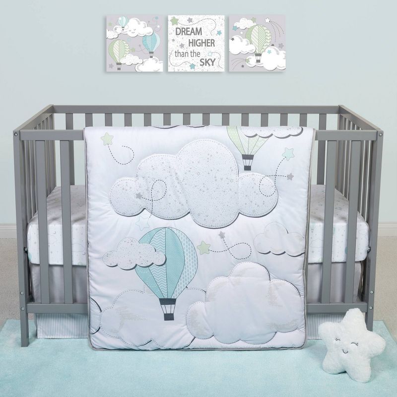 Dr. Seuss Book Club 4 Piece Crib Bedding Set