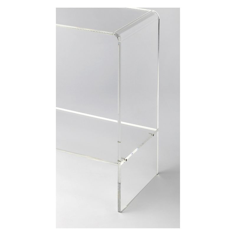 Butler Specialty Acrylic Console Table Clear Acrylic