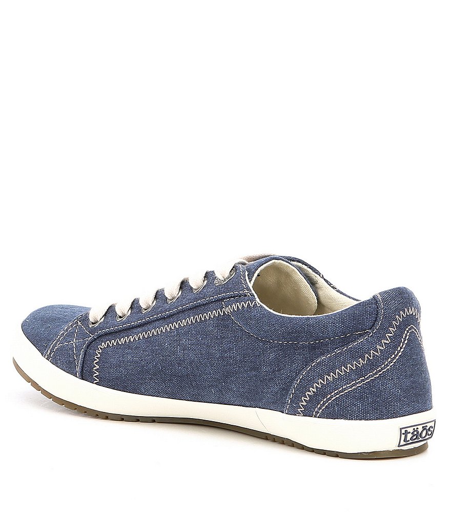 Taos Footwear Star Washed Canvas Lace-Up Sneakers