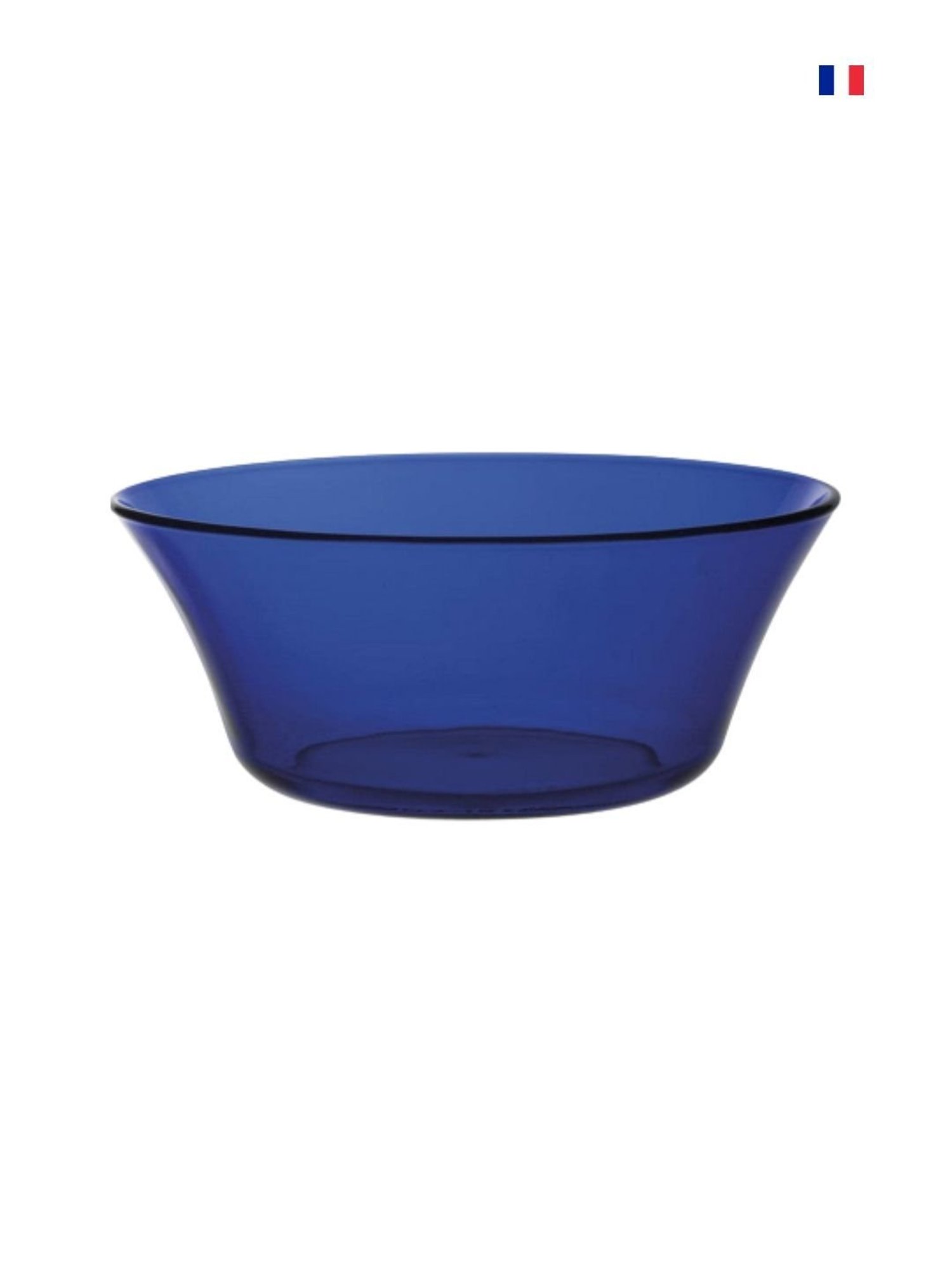 Duralex Lys Navy Toughened Glass Table Bowl (2.2 L) - Set of 3