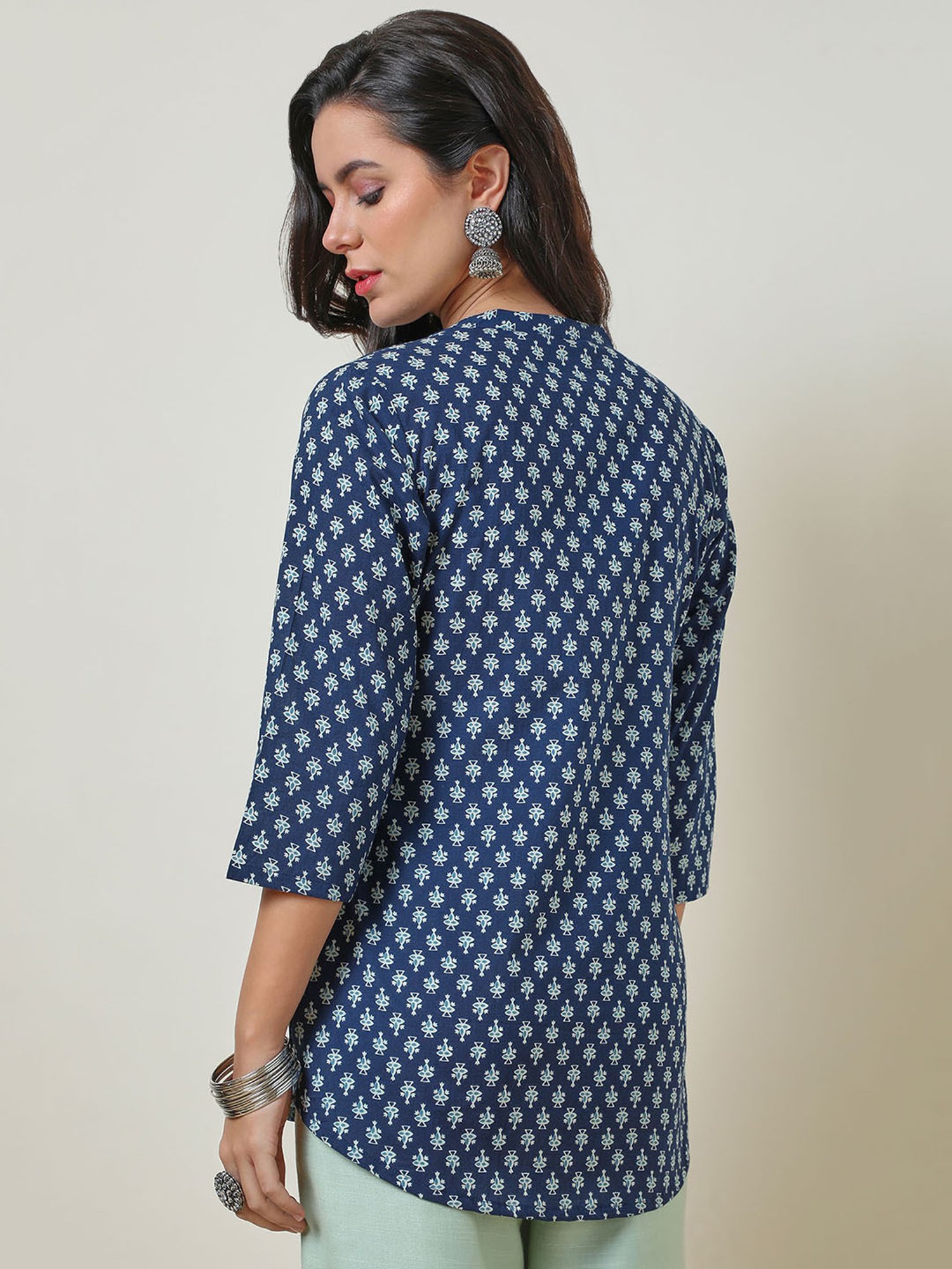 Soch Blue Printed Tunic