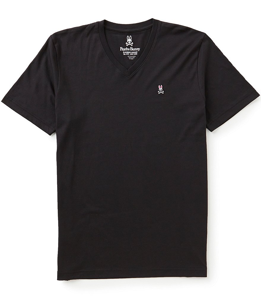 Psycho Bunny V-Neck Short-Sleeve Tee