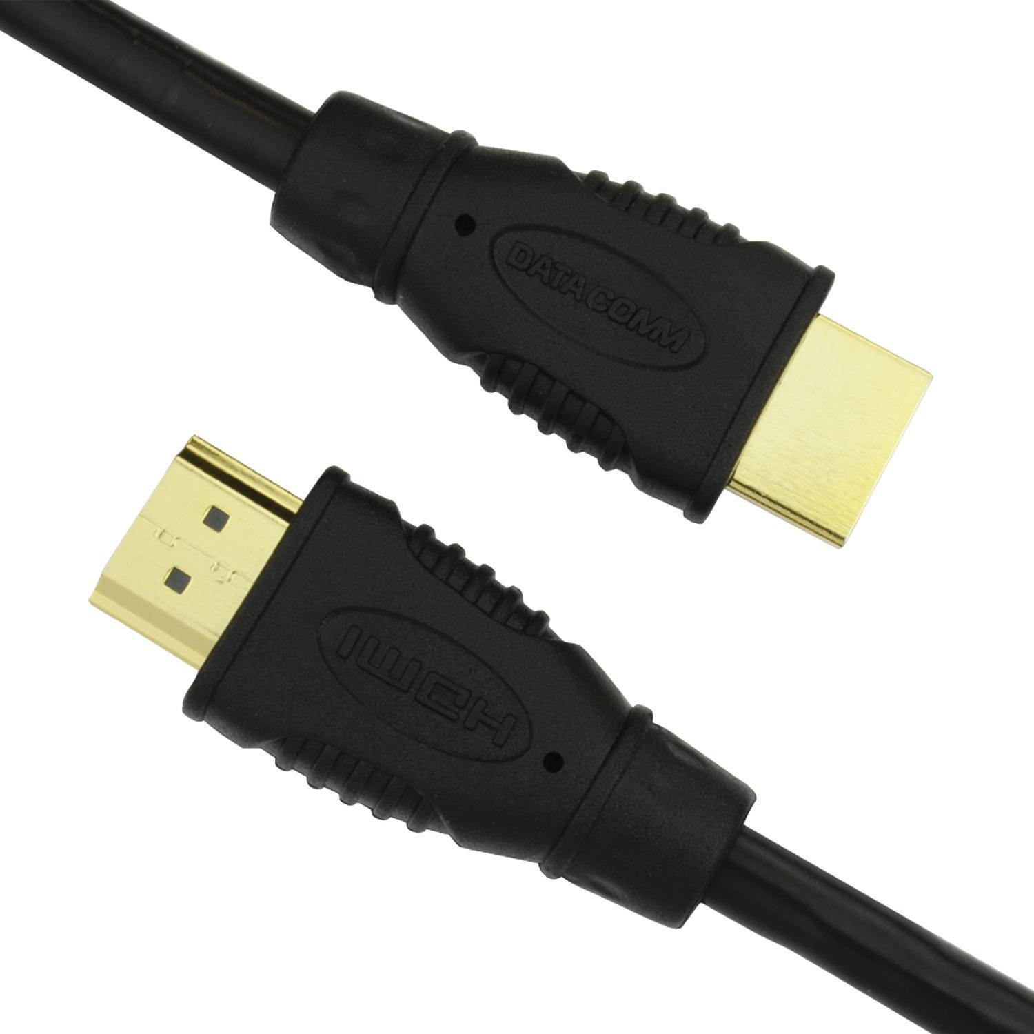 Datacomm 46-1003-BK 10.2Gbps High-Speed Hdmi Cable (3Ft)
