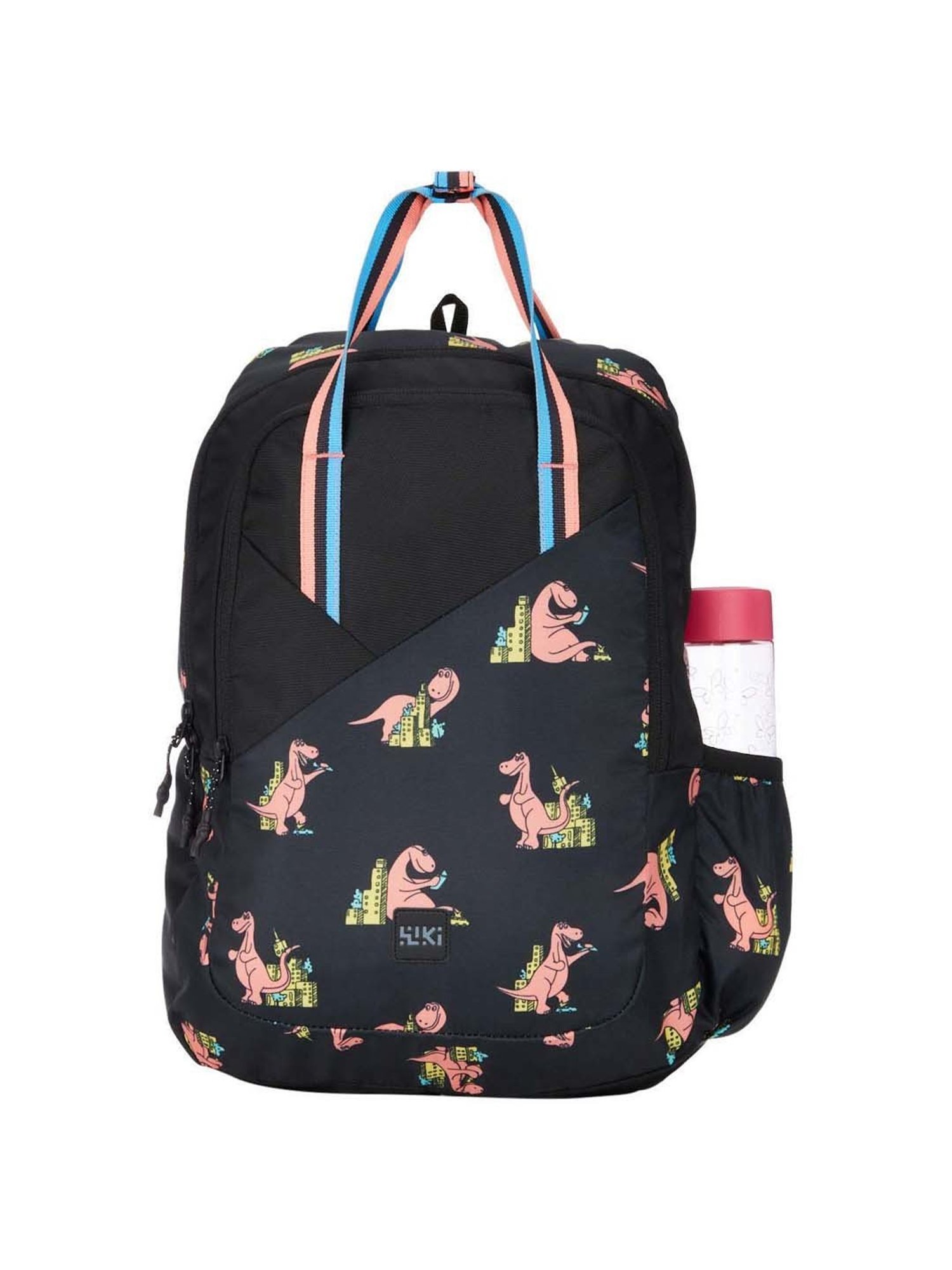 Wiki 20 Ltrs Black Medium Convertible Backpack