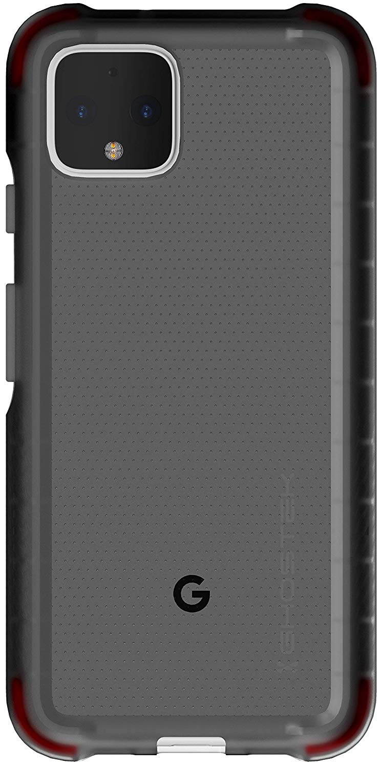 Ghostek Covert Clear Pixel 4 XL Case with Super Slim Fit Design and Secure Hand Grip Tough Shockproof Heavy Duty Protection Wireless Charging Compatible for 2019 Google Pixel 4 XL (6.3 Inch) - (Pink)