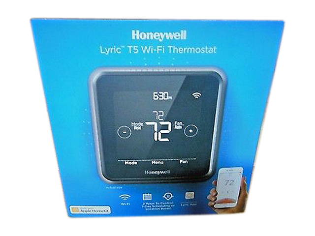 Honeywell Lyric T5 Wi-Fi Thermostat Dark Gray