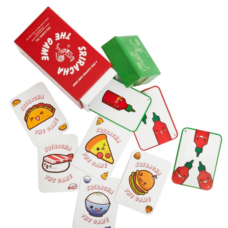 The Sriracha Game a Spicy Slapping Card Game