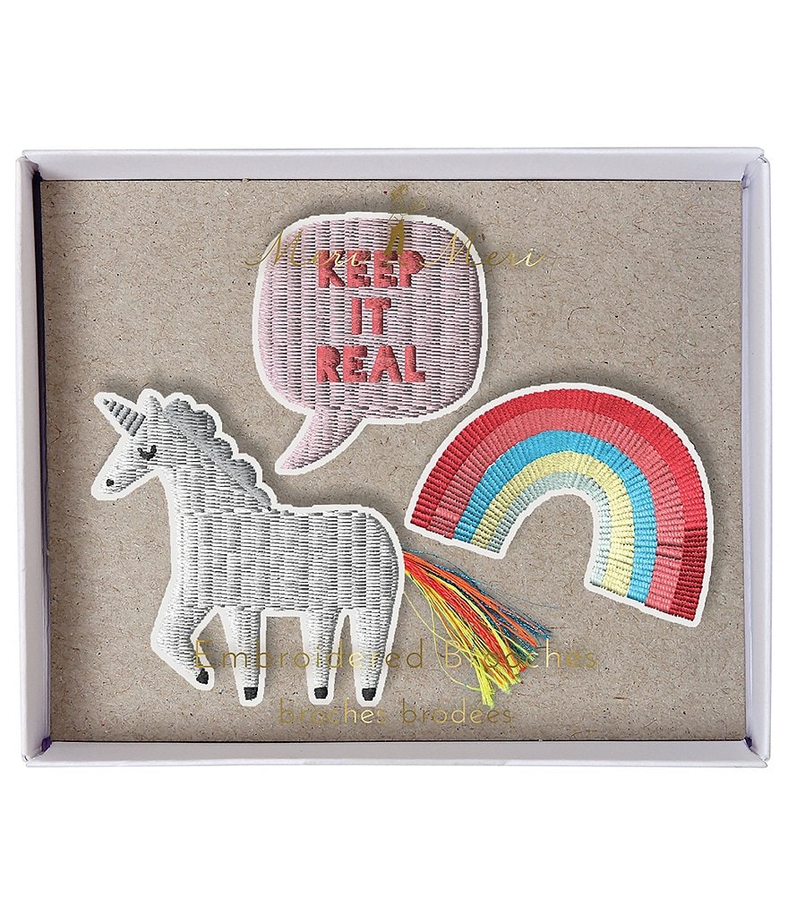 Meri Meri Girls Unicorn Brooches