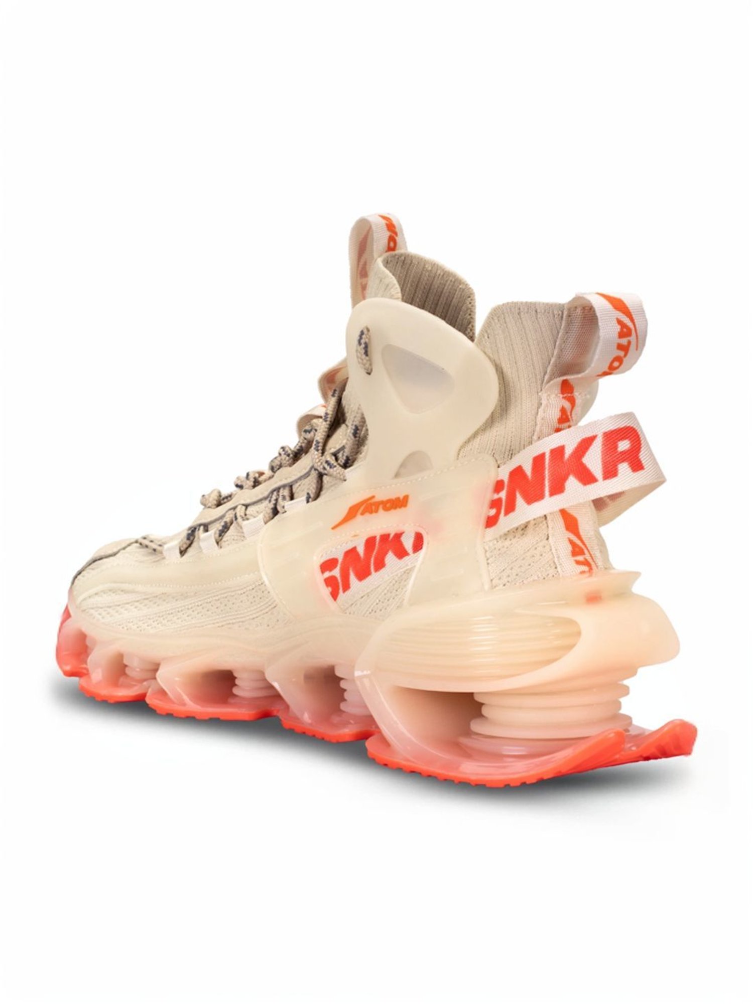 Atom Men's Alpha Predator Beige Running Shoes