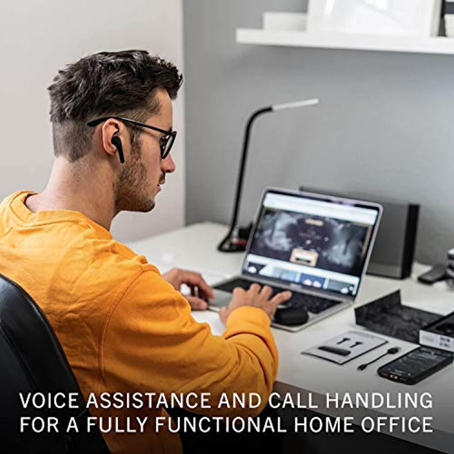 Urbanista Stockholm True Wireless Earbuds 14H Playtime Bluetooth 5.0 with Charging Case, Touch Controls  and  Dual Mic Earphones Compatible with Android and iOS - Rose Gold (34829)