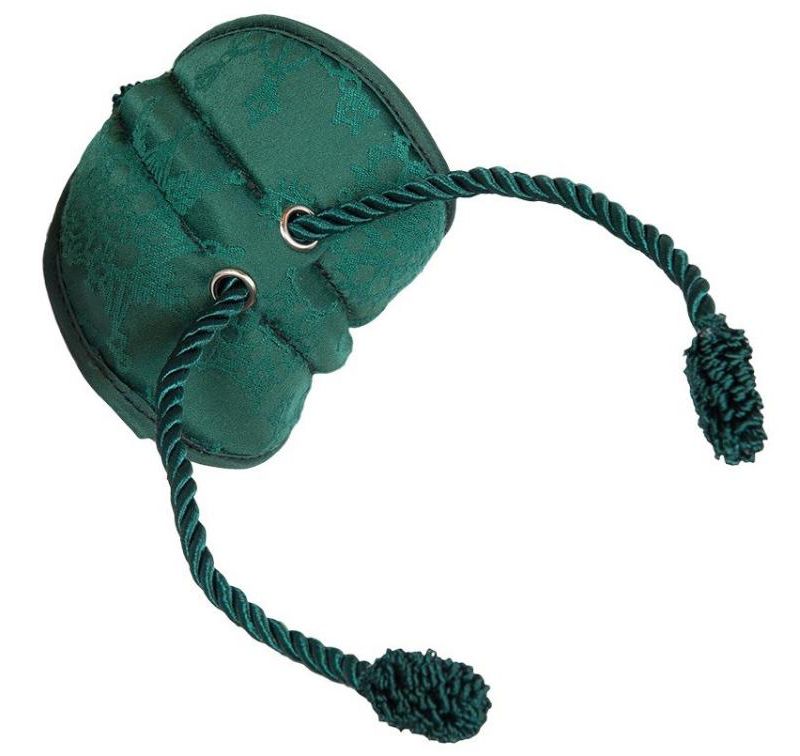 Tree Keeper Set of 3 Snowflake Patterned Banister Protecting Christmas Garland Ties 7.25"