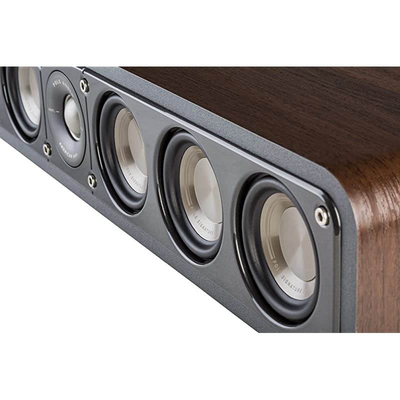 S35 Classic Brown Walnut Slim Center Speaker