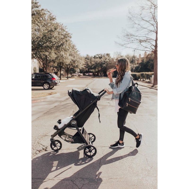 Cybex Eezy S+2 Travel System with Aton 2 Infant Car Seat - Deep Black