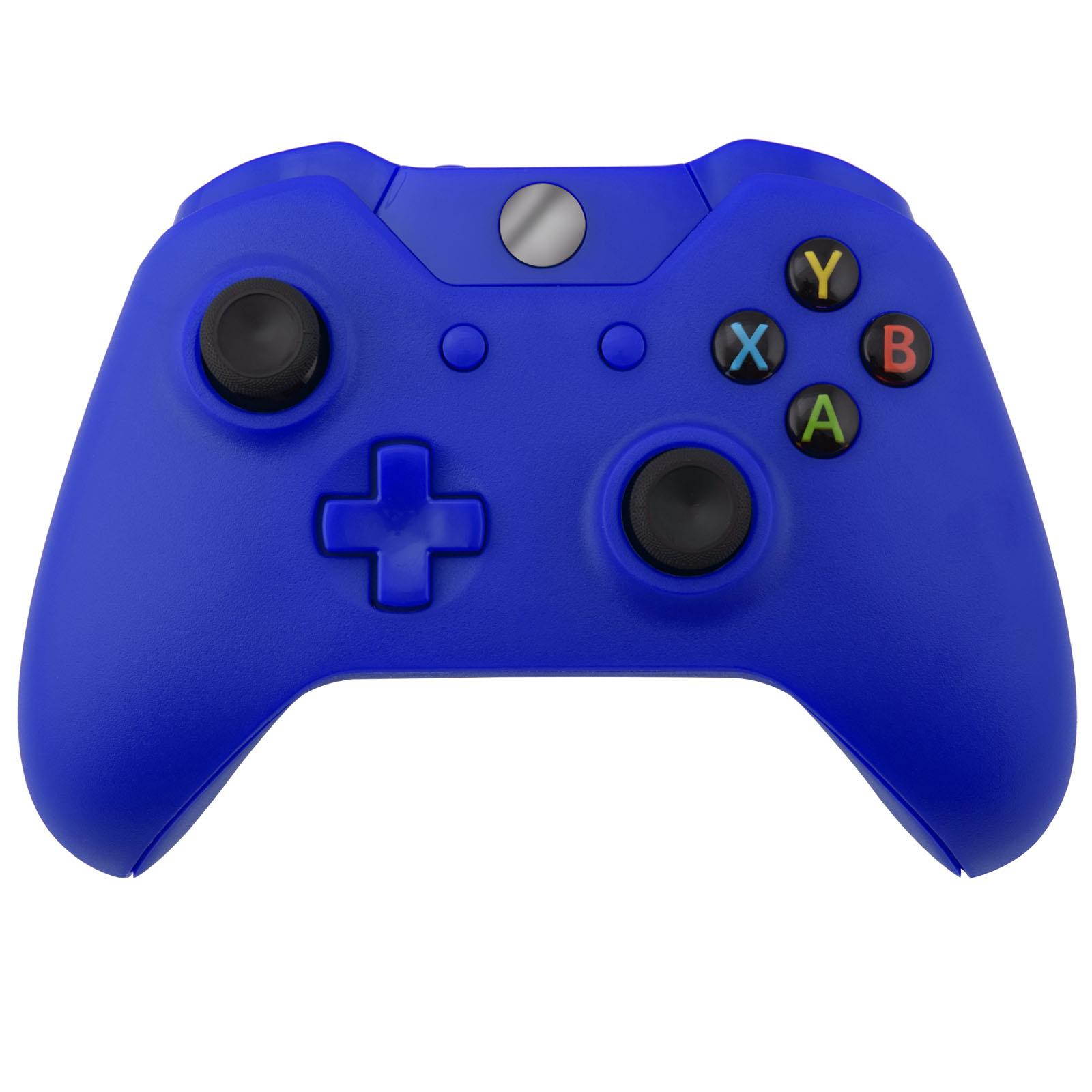 Wireless Controller Full Shell Case Housing for Xbox One Matte Blue