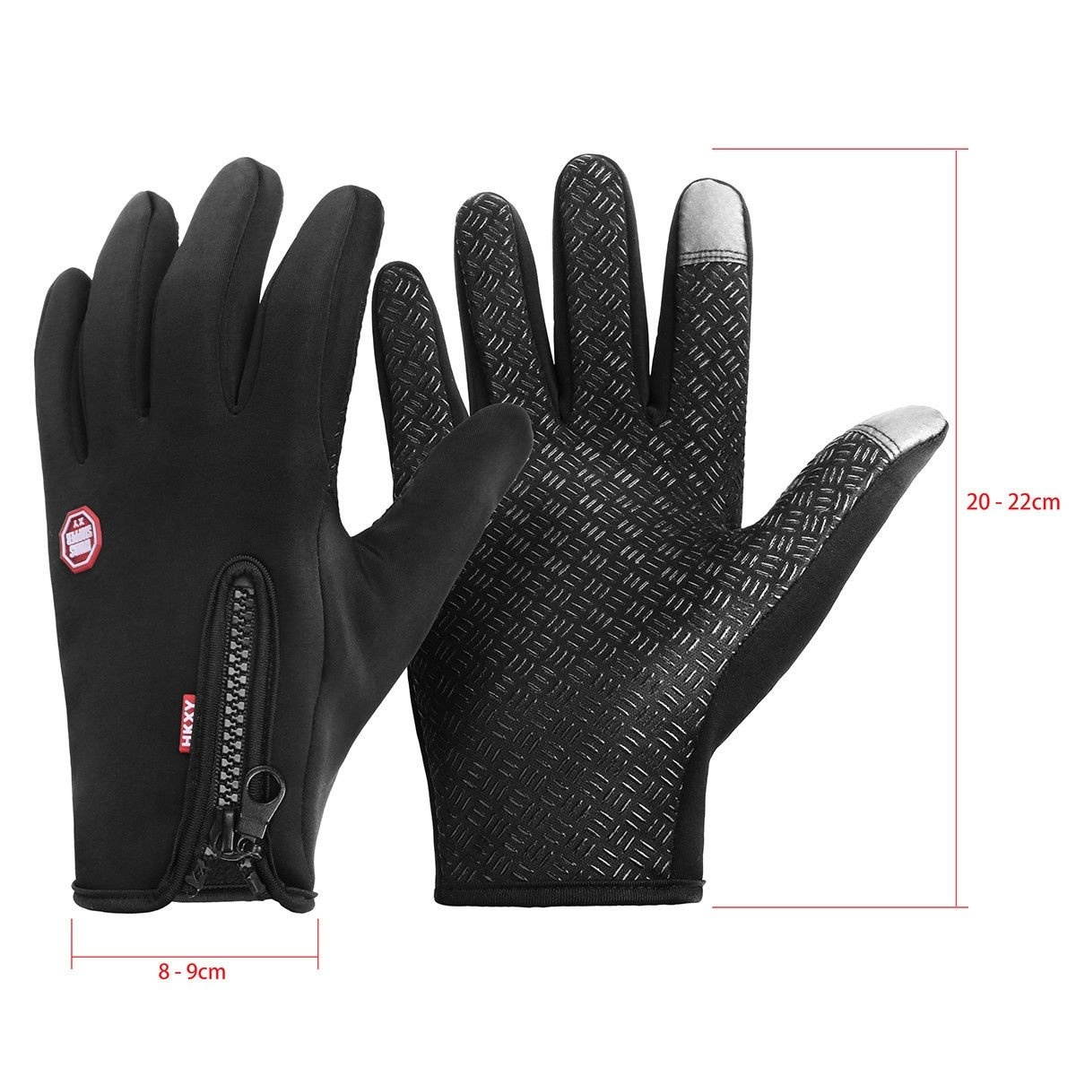 2-Tip Winter Waterproof Touch Screen Gloves