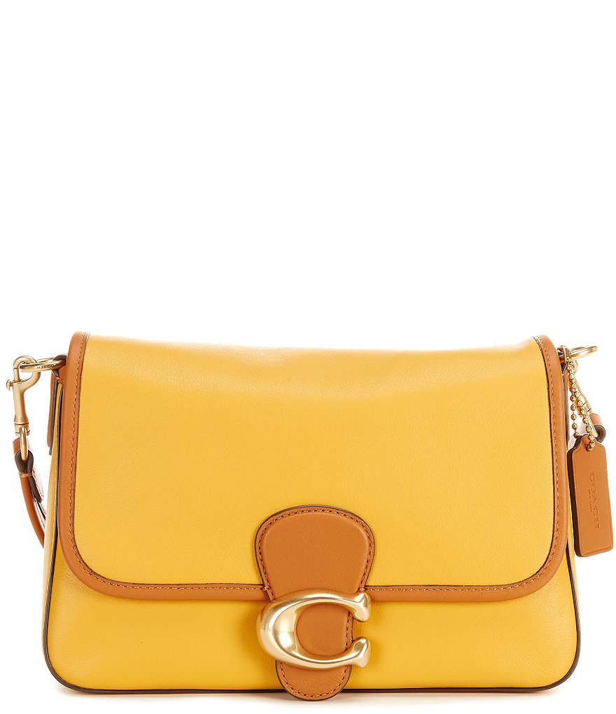 COACH Colorblock Soft Leather Tabby Shoulder Bag