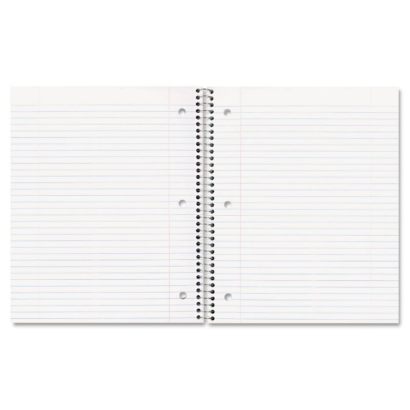 National 3 Subject Wirebound Notebook College Rule 11 x 8 7/8 White 150 Sheets 33386