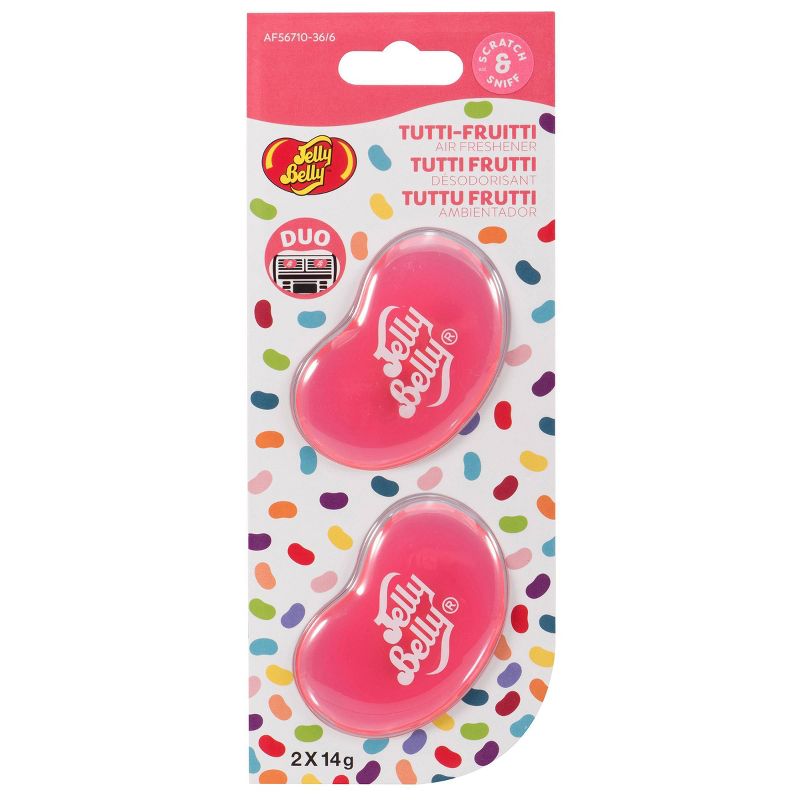 Jelly Belly Duo Vent Air Freshener - Pink