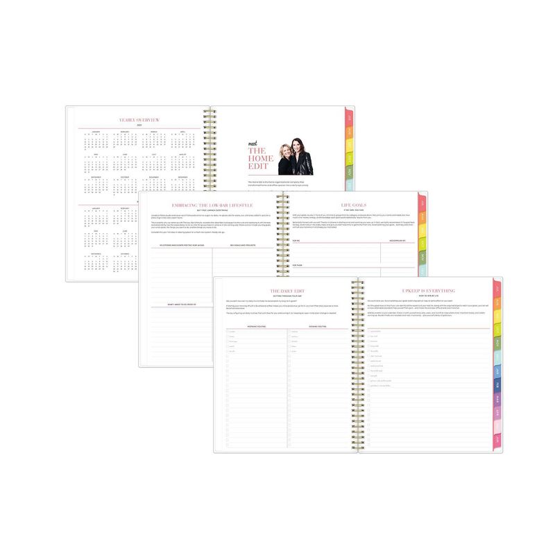 2021-22 Academic Planner 8.5" x 11" Flexible Cover Weekly/Monthly Wirebound Skinny Mini - The Home Edit
